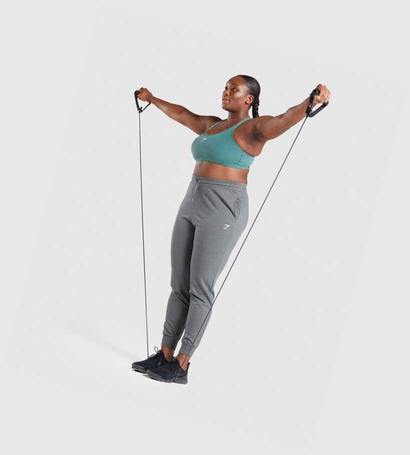 Gymshark Koulutus Naisten Juoksuvaatteet Harmaat | JOYGXS960
