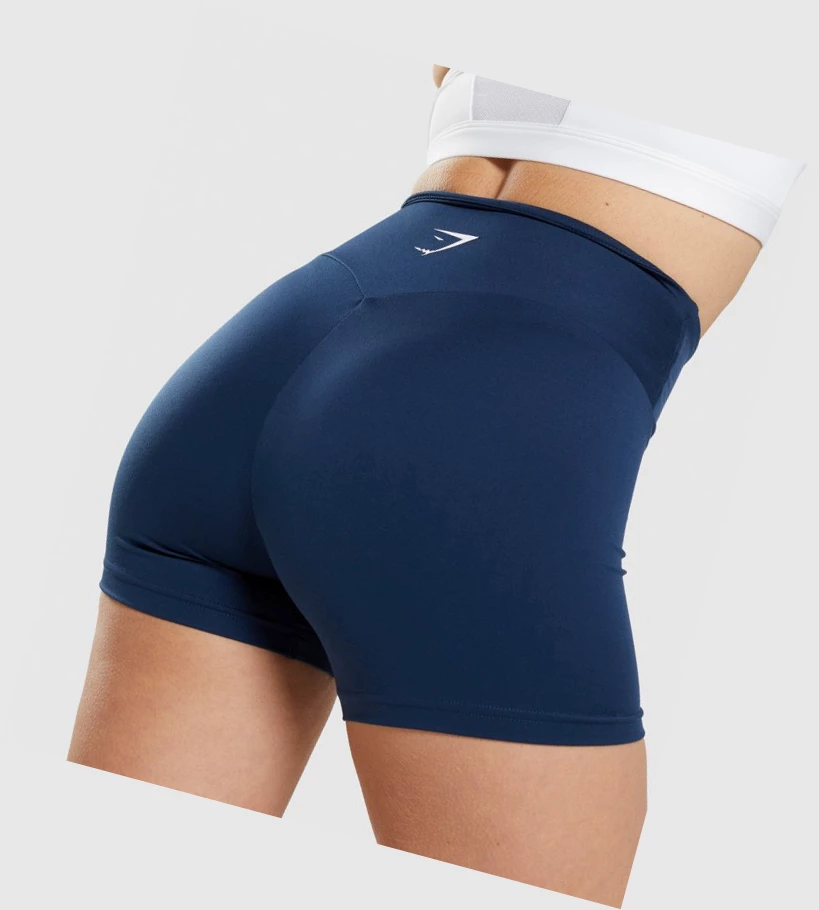 Gymshark Koulutus Naisten Shortsit Laivastonsininen | SQUAXJ178