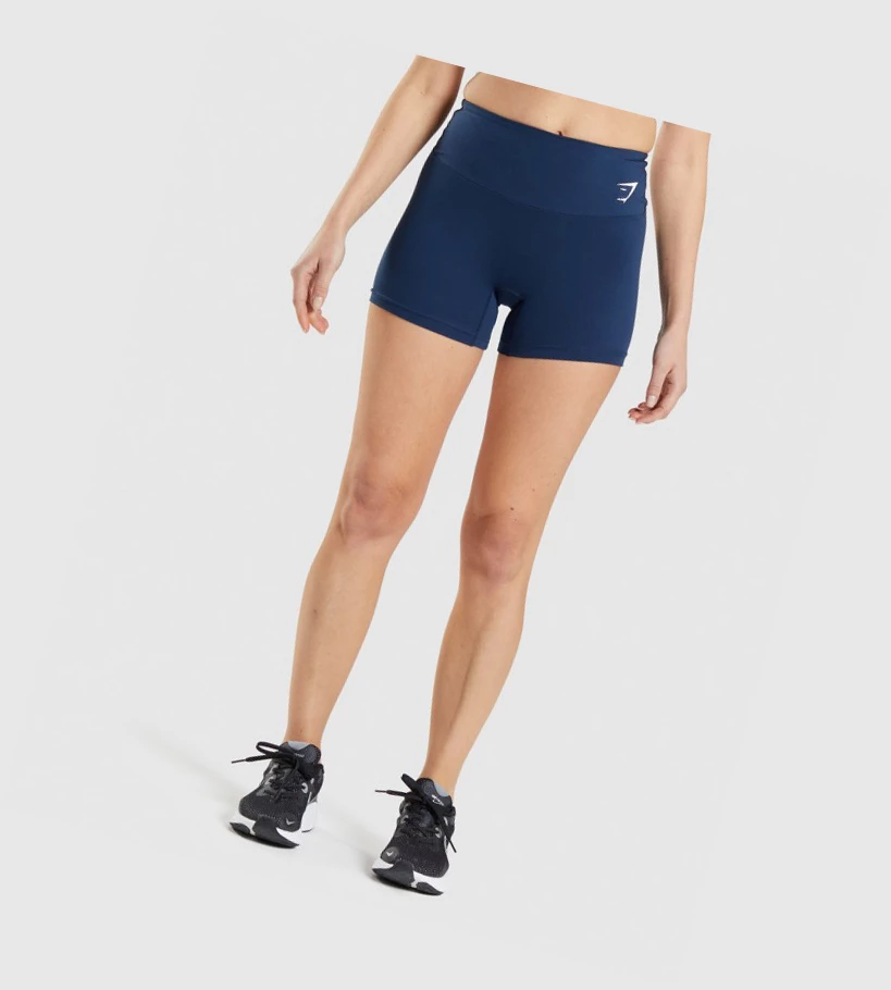 Gymshark Koulutus Naisten Shortsit Laivastonsininen | SQUAXJ178