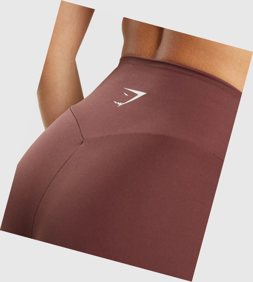 Gymshark Koulutus Naisten Shortsit Pinkki Ruskea | CIFPSK784