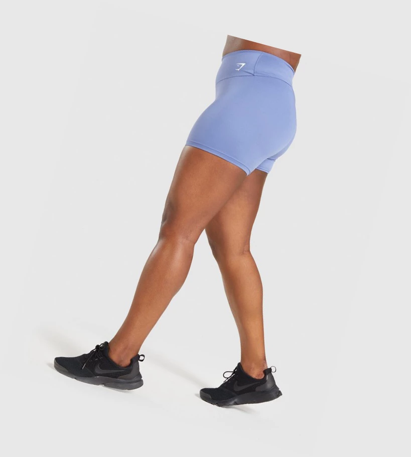 Gymshark Koulutus Naisten Shortsit Sininen | JSNXCA754
