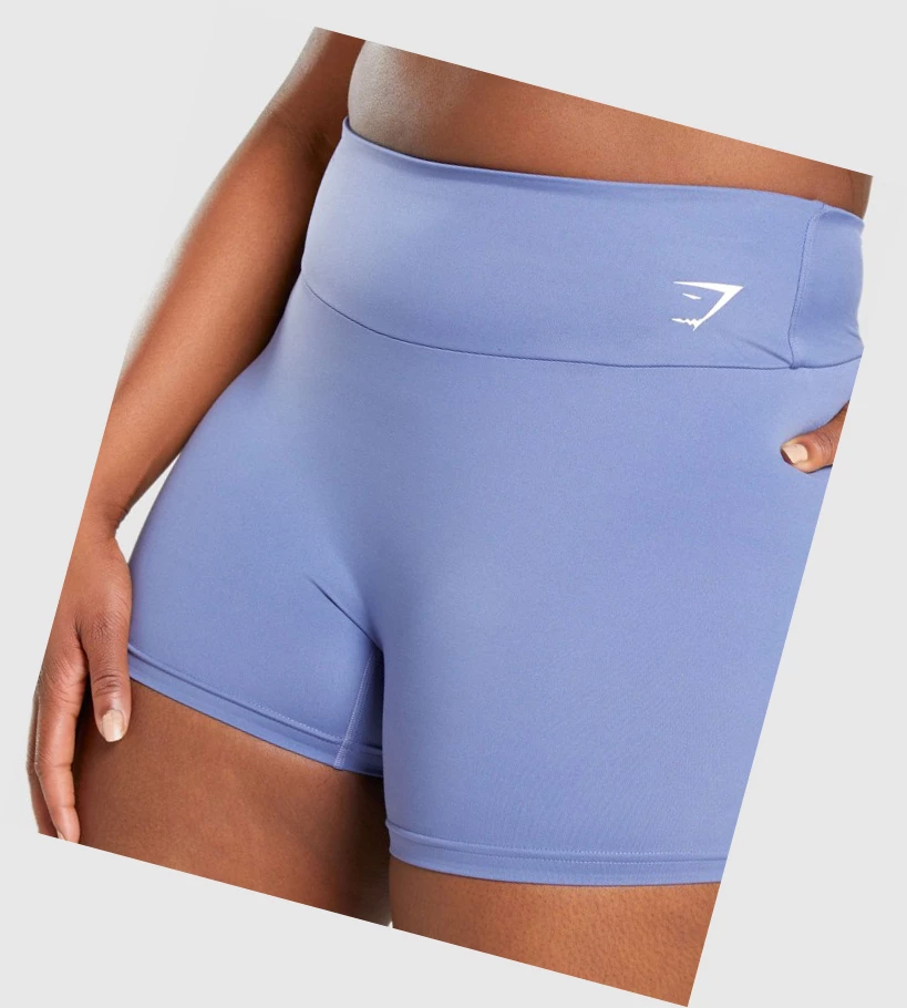 Gymshark Koulutus Naisten Shortsit Sininen | JSNXCA754