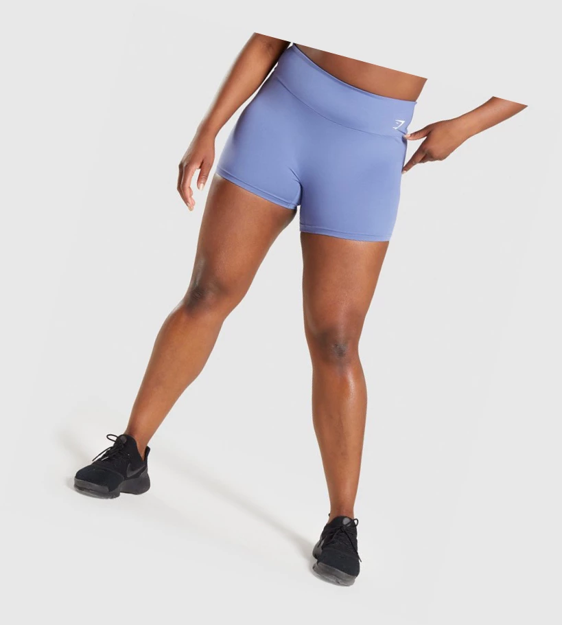 Gymshark Koulutus Naisten Shortsit Sininen | JSNXCA754