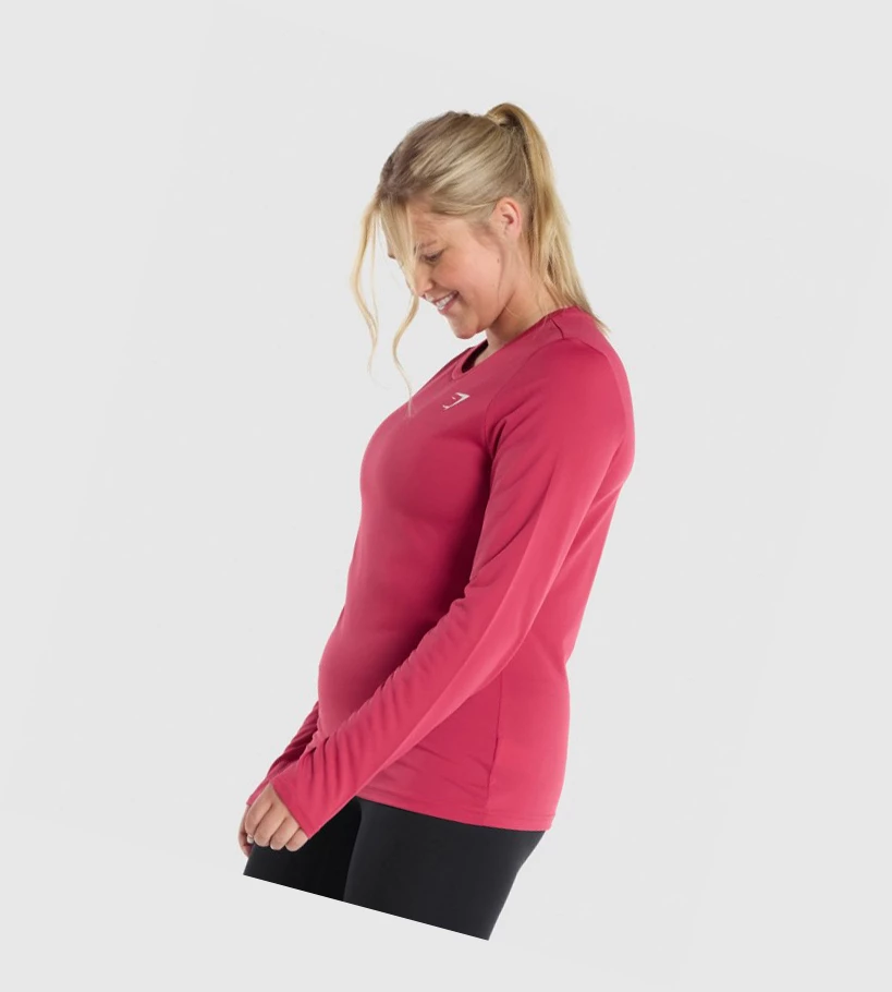 Gymshark Koulutus Naisten T Paidat Pinkki | XHJWCQ391