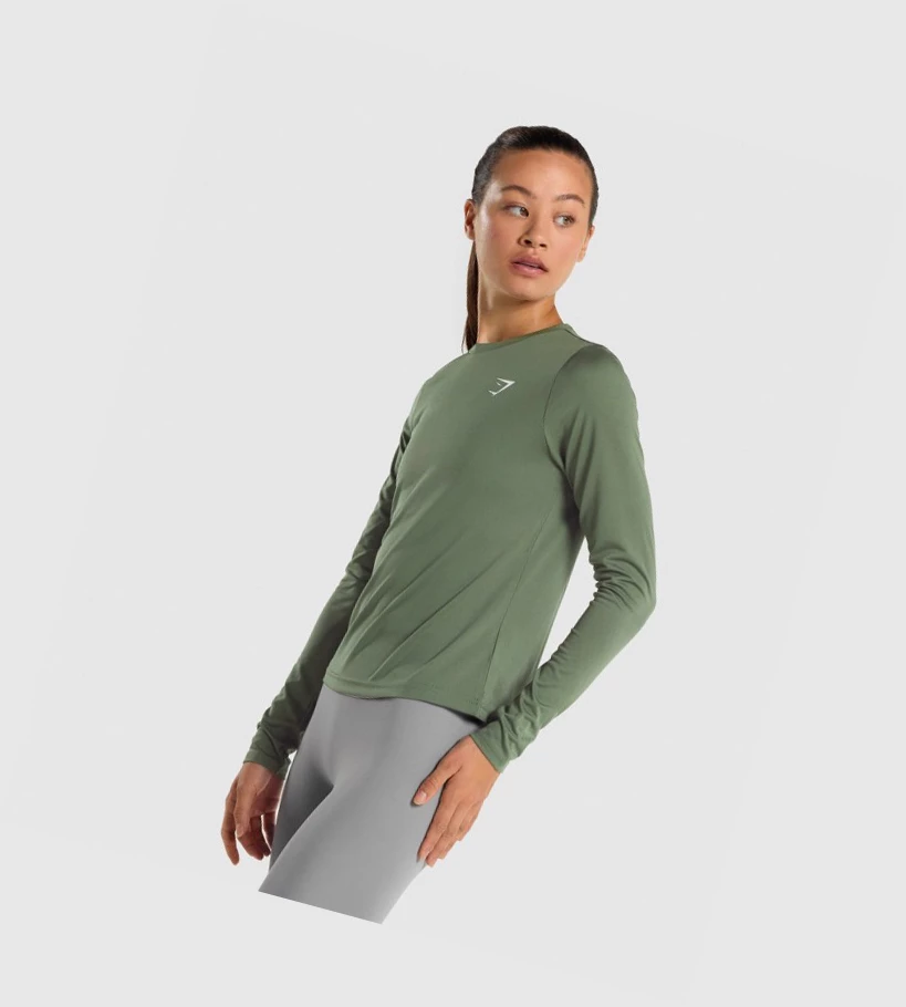 Gymshark Koulutus Naisten T Paidat Vihreä | YXEIFV857