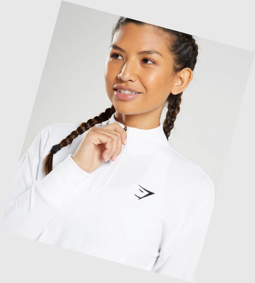 Gymshark Koulutus Pippa Naisten T Paidat Valkoinen | JVIQCR087