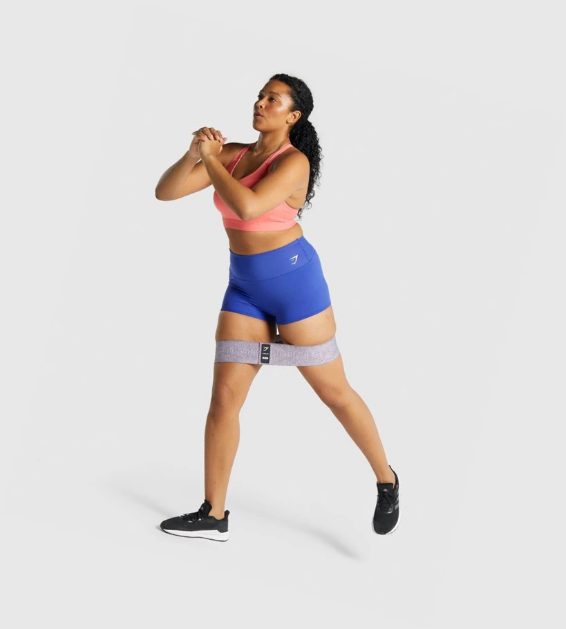 Gymshark Koulutus Quad Naisten Shortsit Tummansininen | ONFGPC370