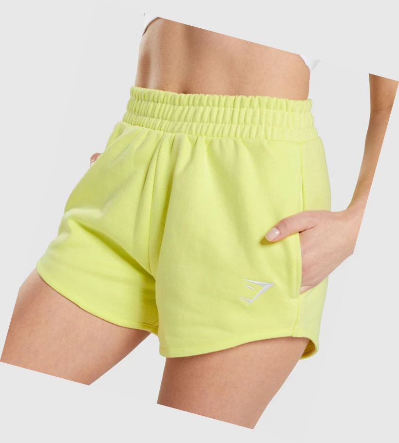 Gymshark Koulutus Sweat Naisten Shortsit Vihreä | FHZUNE837