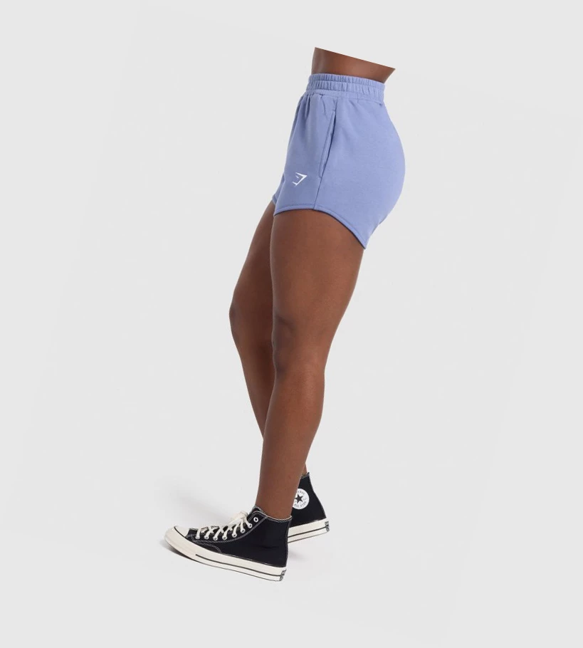 Gymshark Koulutus Sweat Naisten Shortsit Sininen | ISNBPR512