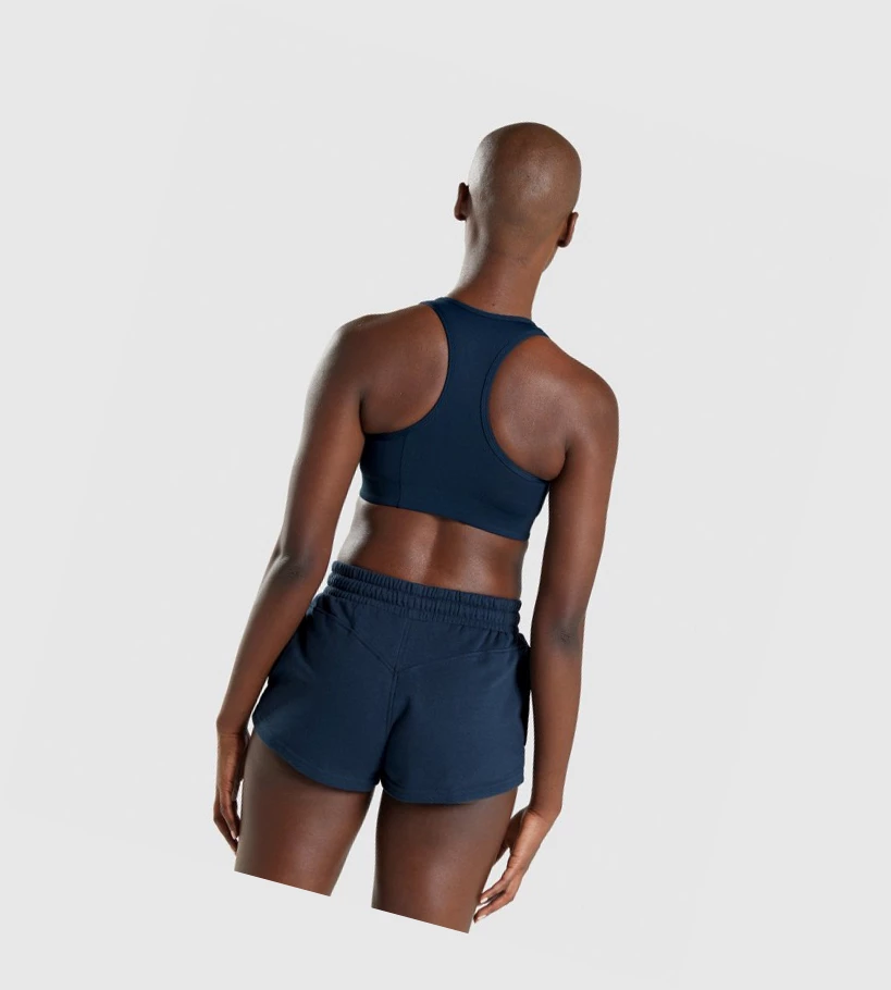 Gymshark Legacy Graafinen Naisten Urheiluliivit Laivastonsininen | AIDTBQ350