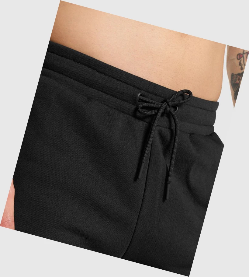 Gymshark Legacy Miesten Shortsit Mustat Valkoinen | YHRJKC975
