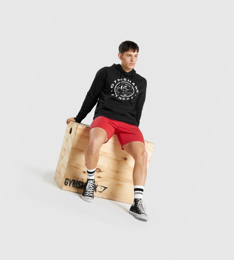 Gymshark Legacy Miesten Vaatteet Mustat Valkoinen | DQIWSF839