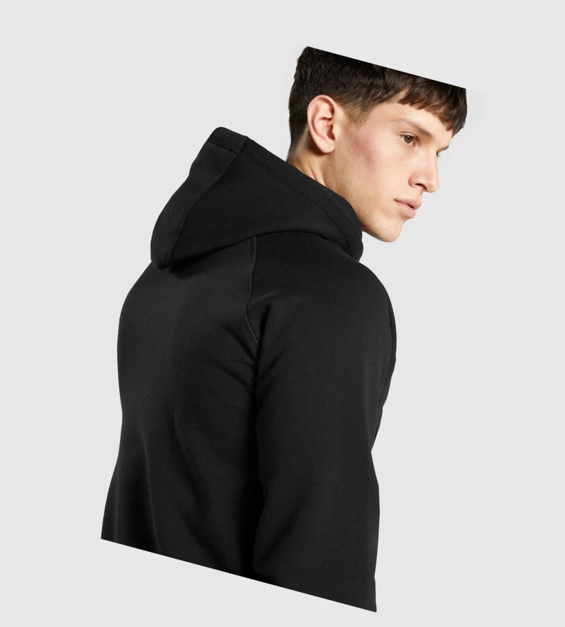 Gymshark Legacy Miesten Vaatteet Mustat Valkoinen | DQIWSF839