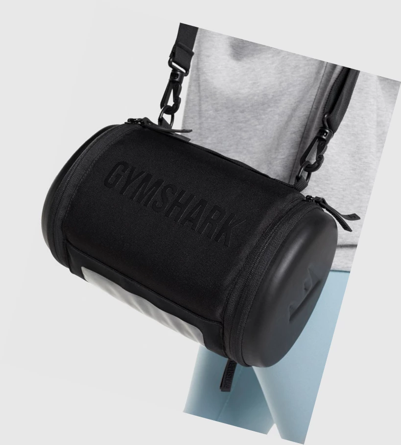 Gymshark Lifting Club Barrel Miesten Laukku & Reppu Mustat | GTDHAC572