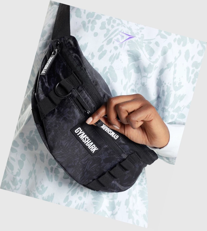 Gymshark Manimal Sling Miesten Laukku & Reppu Mustat | OFUMWT753