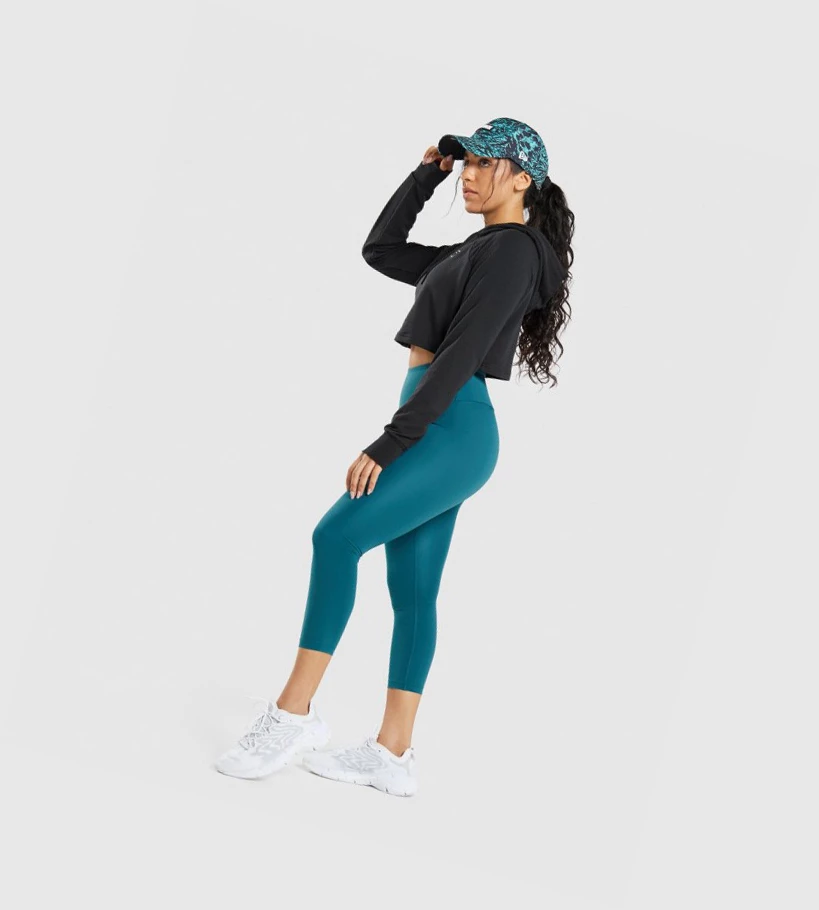 Gymshark Manimal Snapback Naisten Headband Turkoosi | HWENRB480
