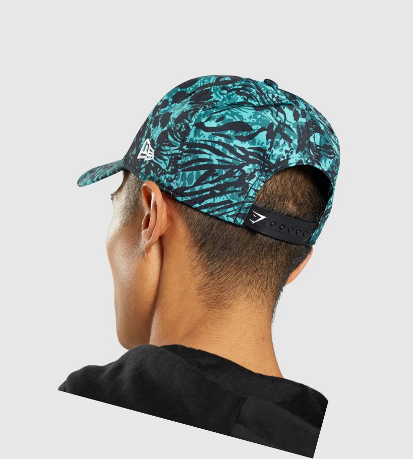 Gymshark Manimal Snapback Naisten Headband Turkoosi | HWENRB480