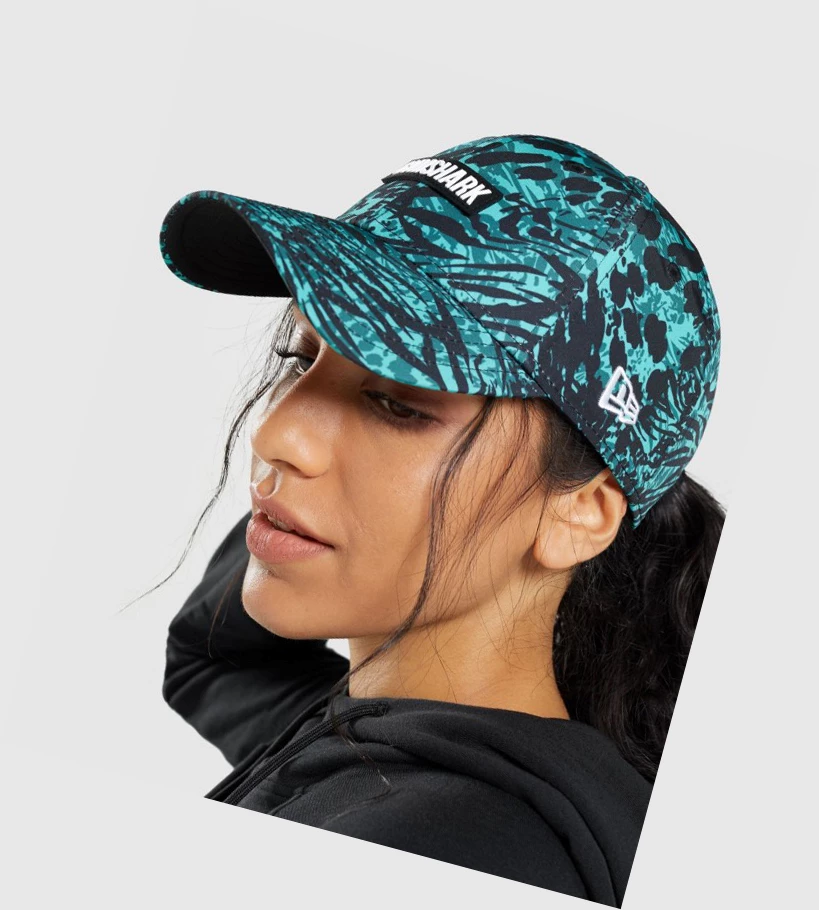 Gymshark Manimal Snapback Naisten Headband Turkoosi | HWENRB480