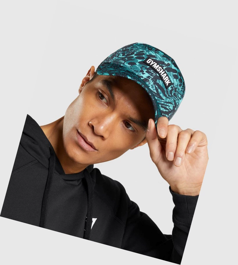 Gymshark Manimal Snapback Naisten Headband Turkoosi | HWENRB480