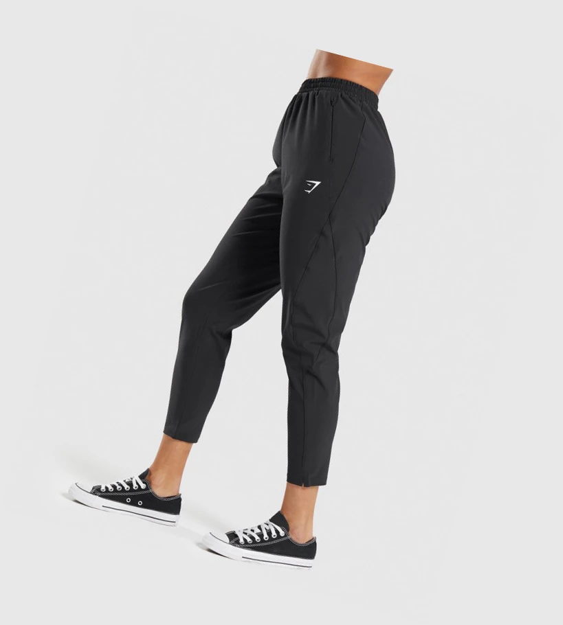 Gymshark Maximise Track Naisten Juoksuvaatteet Mustat | ETUVMA634