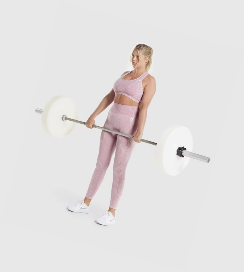 Gymshark Mercury Seamless High Waisted Naisten Leggingsit Vaaleanvioletit | TUXNKZ698