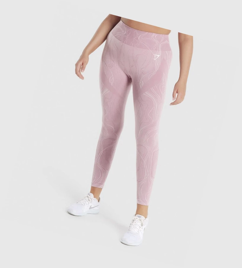 Gymshark Mercury Seamless High Waisted Naisten Leggingsit Vaaleanvioletit | TUXNKZ698