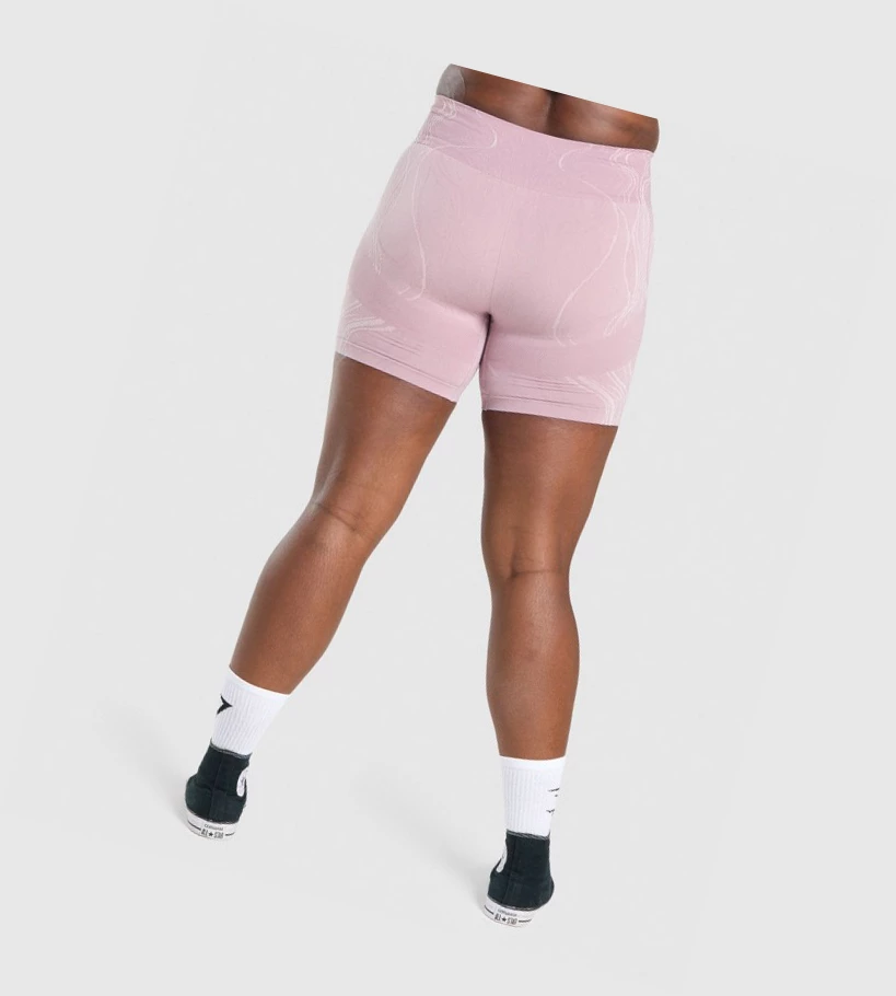 Gymshark Mercury Seamless Naisten Shortsit Vaaleanvioletit | KNHVAU549