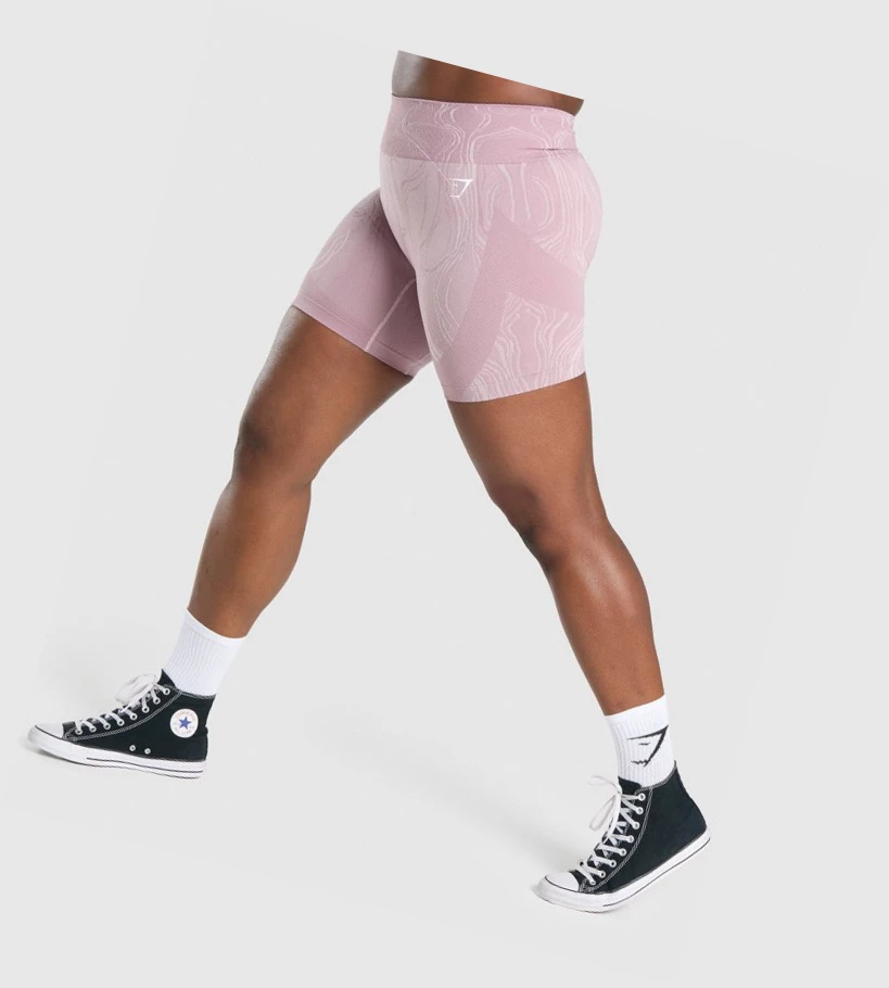 Gymshark Mercury Seamless Naisten Shortsit Vaaleanvioletit | KNHVAU549