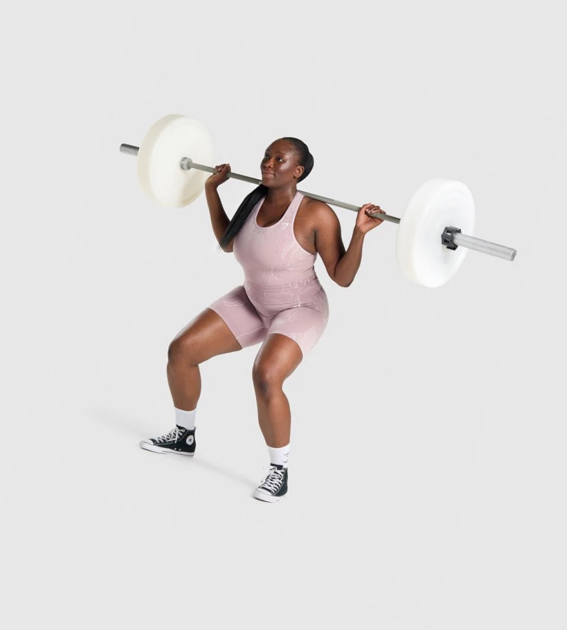 Gymshark Mercury Seamless Naisten Shortsit Vaaleanvioletit | KNHVAU549