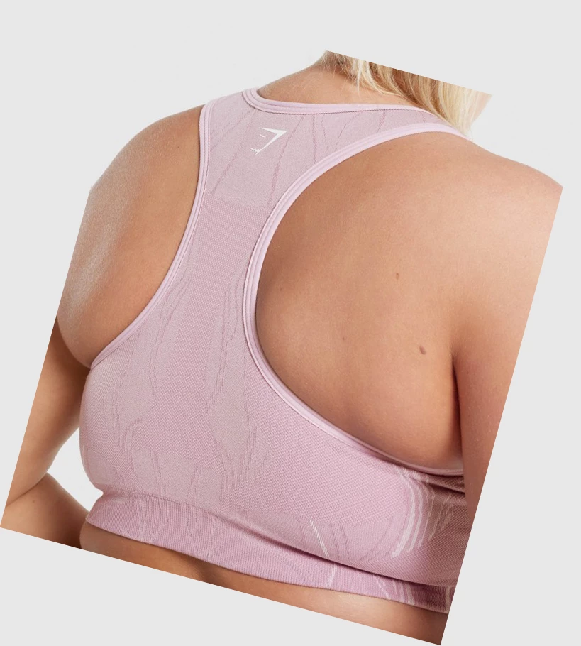 Gymshark Mercury Seamless Naisten Urheiluliivit Vaaleanvioletit | AYKBWT935