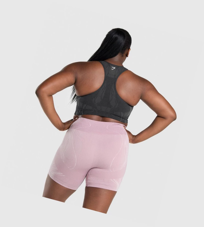Gymshark Mercury Seamless Naisten Urheiluliivit Mustat | GMQVUX387