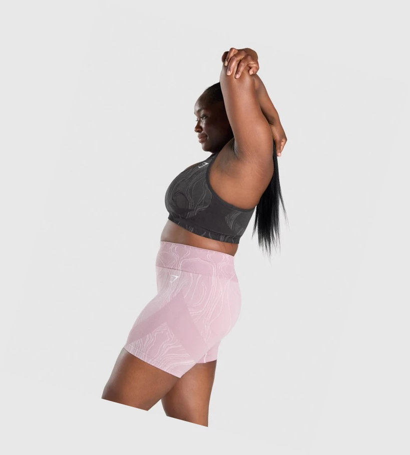 Gymshark Mercury Seamless Naisten Urheiluliivit Mustat | GMQVUX387