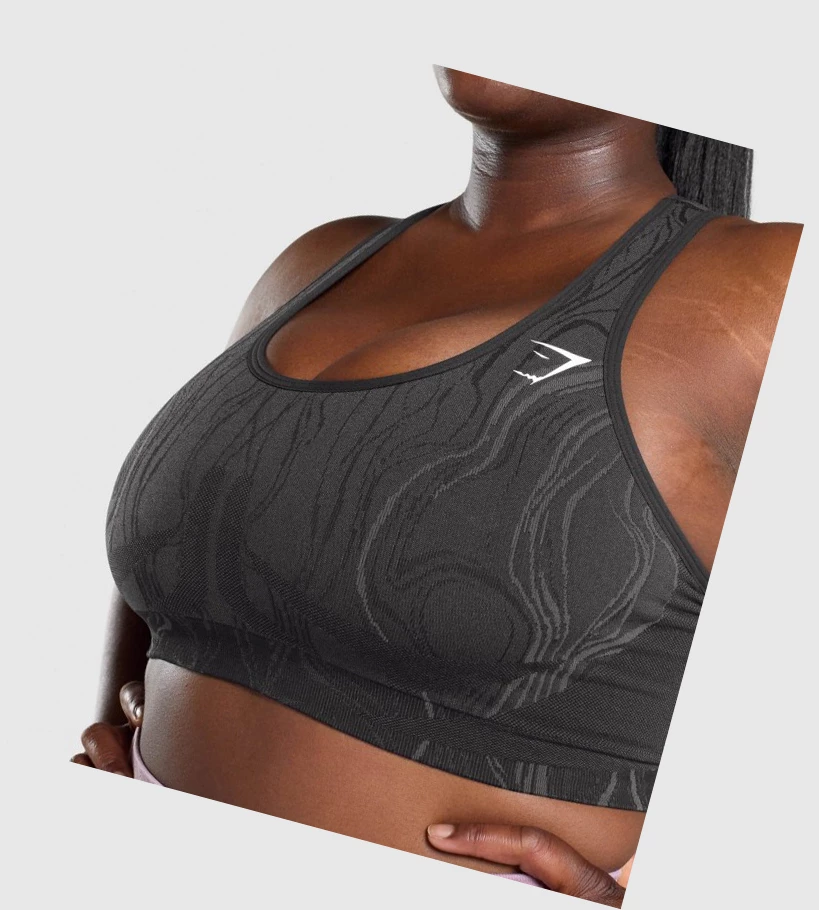 Gymshark Mercury Seamless Naisten Urheiluliivit Mustat | GMQVUX387
