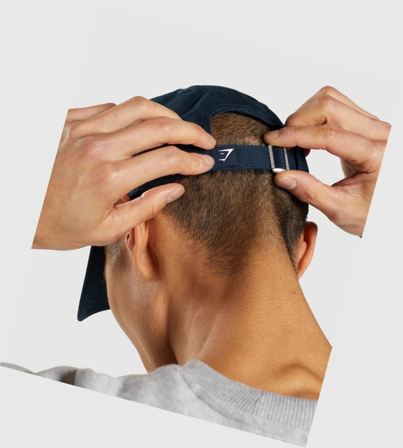 Gymshark New Era 9FORTY Adjustable Miesten Headband Sininen | BNZWIE370