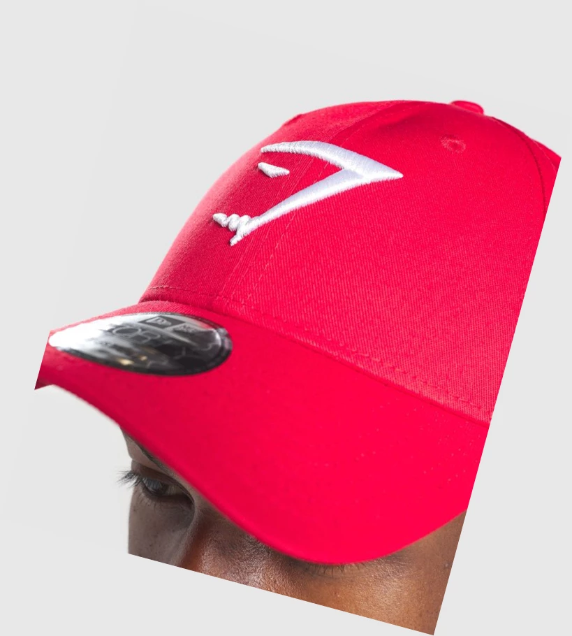 Gymshark New Era 9FORTY Adjustable Miesten Headband Punainen | LRBPDJ890