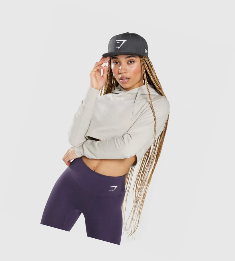 Gymshark New Era 9Fifty Snapback Naisten Headband Harmaat Valkoinen | EKVNPU098