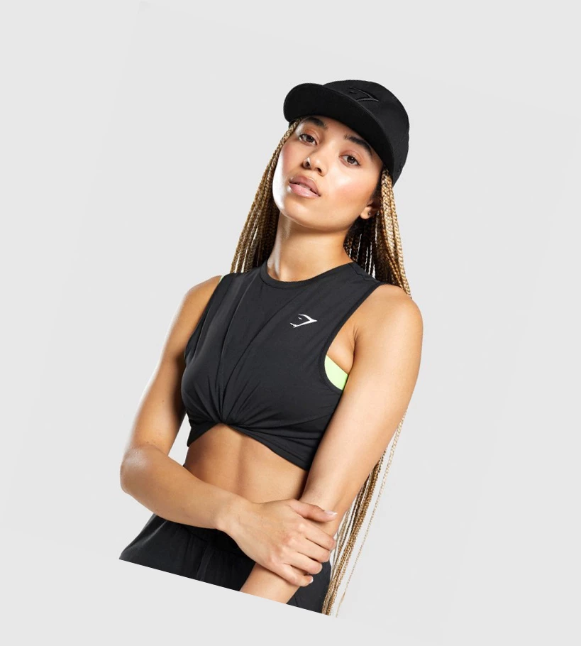 Gymshark New Era 9Fifty Snapback Naisten Headband Mustat | LCHVQF276