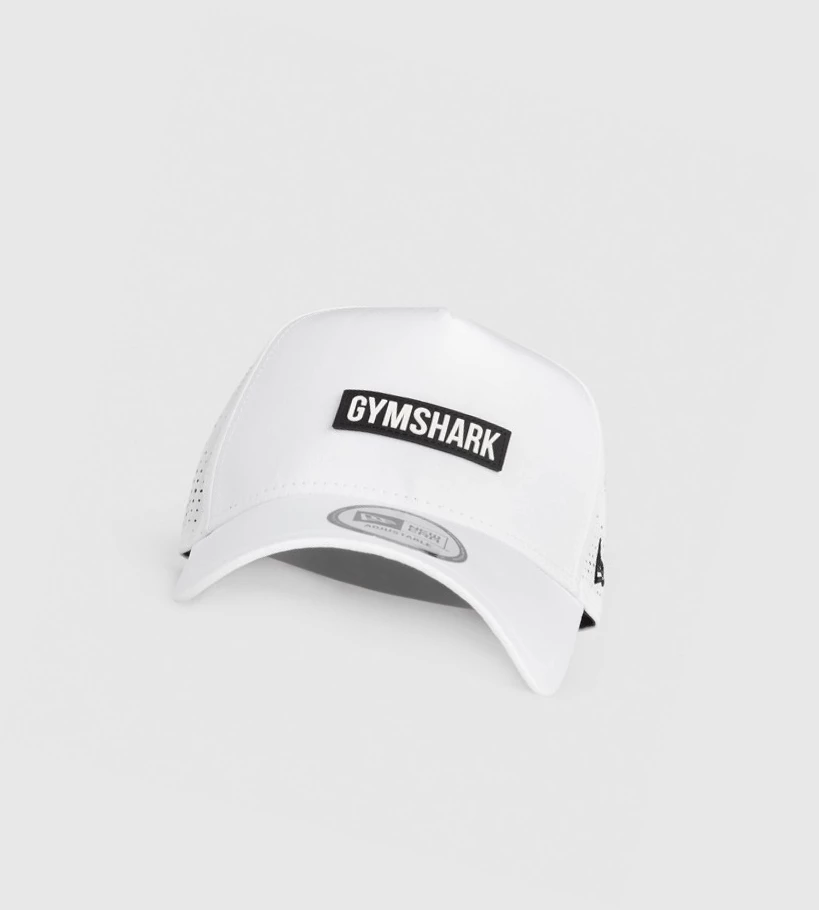 Gymshark New Era E-Frame Trucker Naisten Headband Valkoinen | EJYKAX309