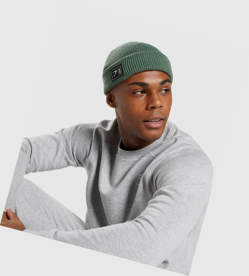 Gymshark New Era Fishermans Beanie Miesten Headband Vihreä | JPEQHU085
