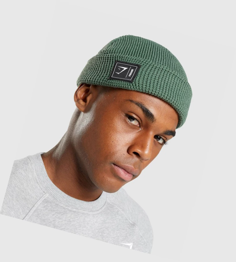 Gymshark New Era Fishermans Beanie Miesten Headband Vihreä | JPEQHU085