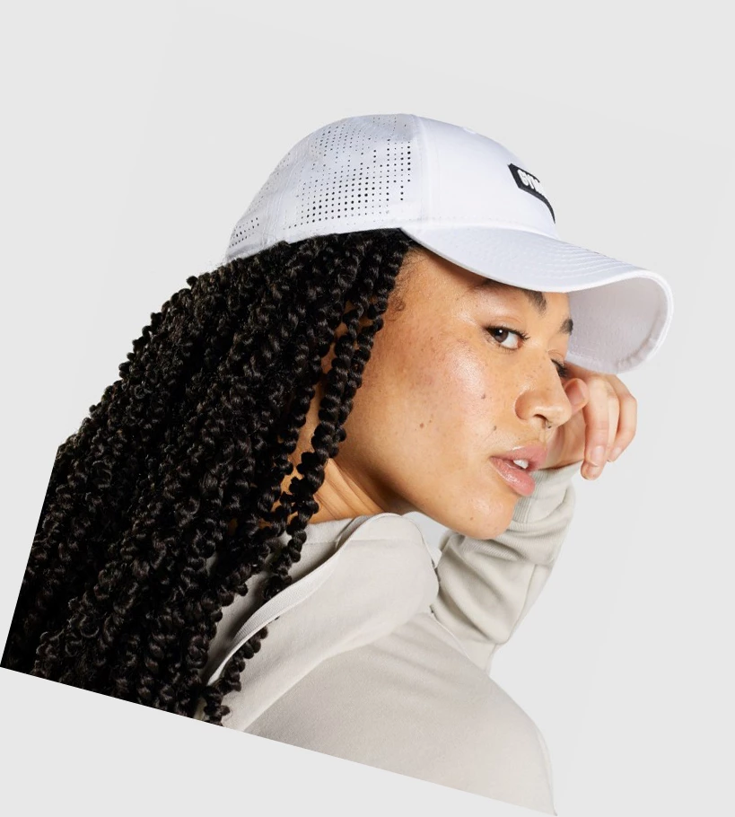 Gymshark New Era GS 9Forty Mesh Snapback Naisten Headband Valkoinen | LWPBZU218