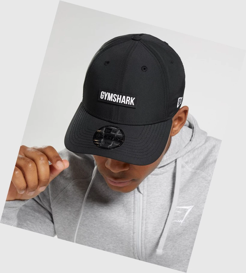 Gymshark New Era GS 9Forty Snapback Miesten Headband Mustat | YZIMEP490