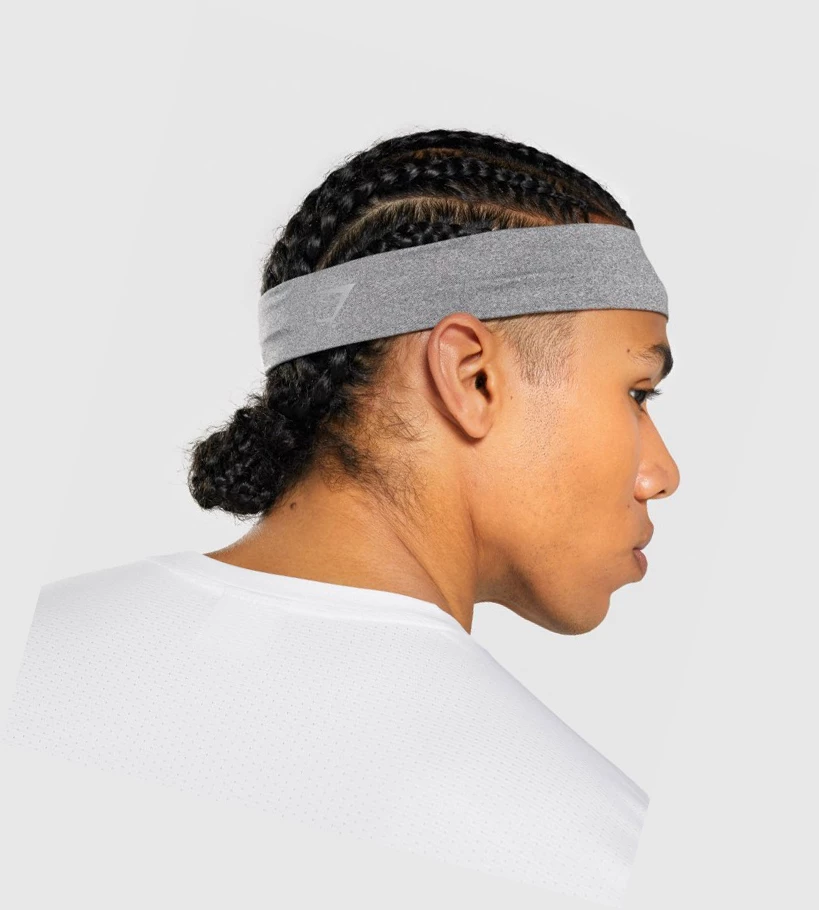 Gymshark New Era Headband Naisten Headband Vaaleanharmaat | HXGVUE478