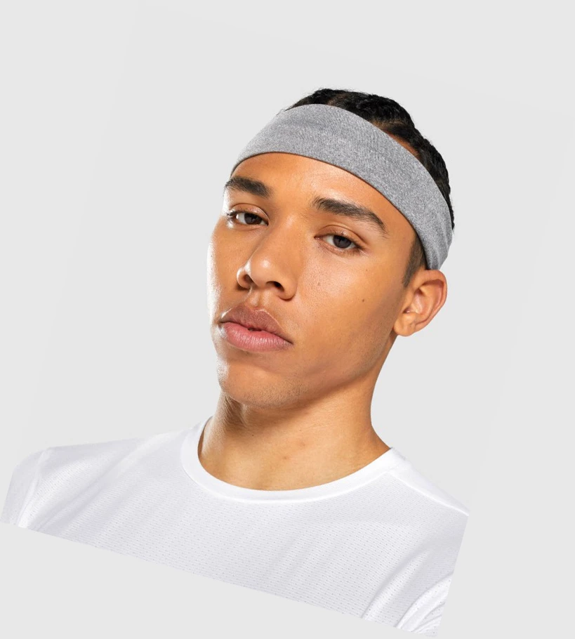 Gymshark New Era Headband Naisten Headband Vaaleanharmaat | HXGVUE478