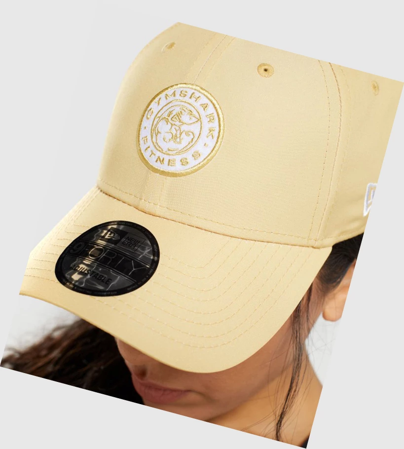 Gymshark New Era Legacy 9Forty Naisten Headband Keltainen | ANHSGE243