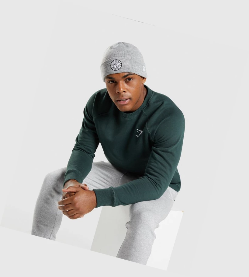 Gymshark New Era Legacy Cuff Knit Naisten Headband Harmaat | EAYQLC046