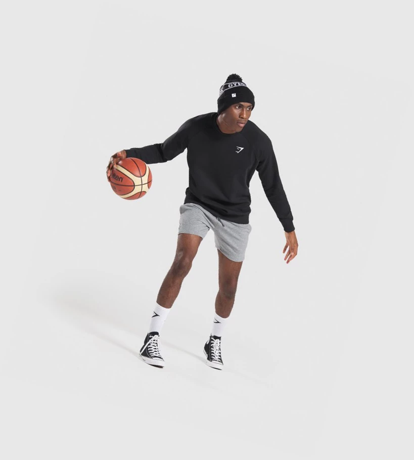 Gymshark New Era Tab Beanie Miesten Headband Mustat | CVTZNF725