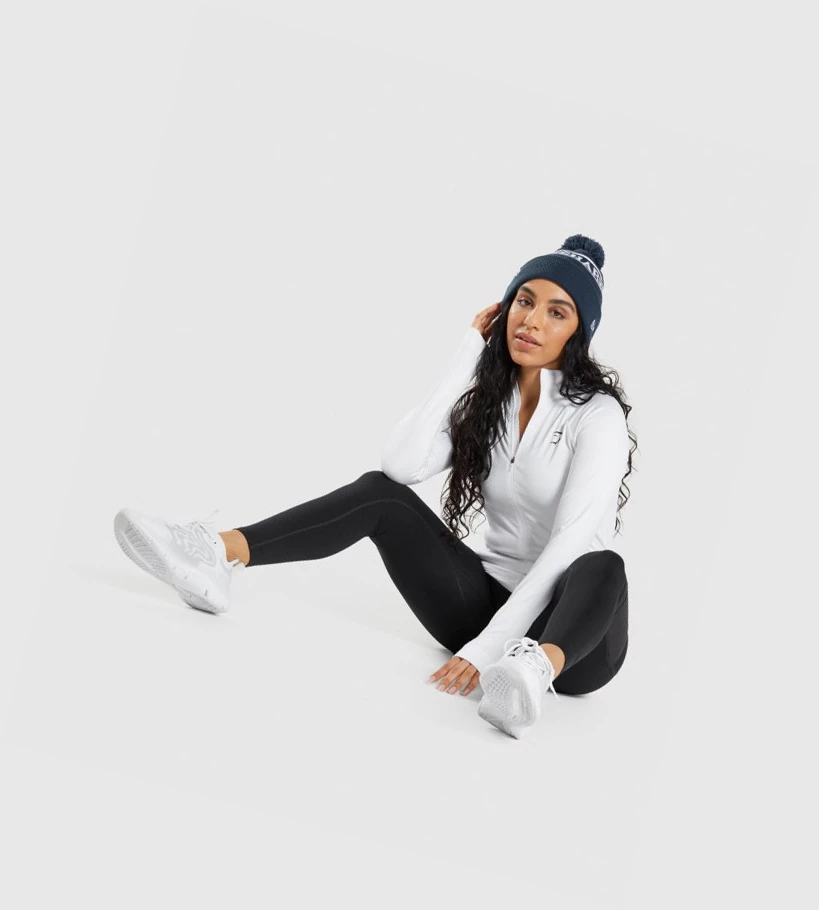 Gymshark New Era Tab Beanie Miesten Headband Sininen | HNEICT164