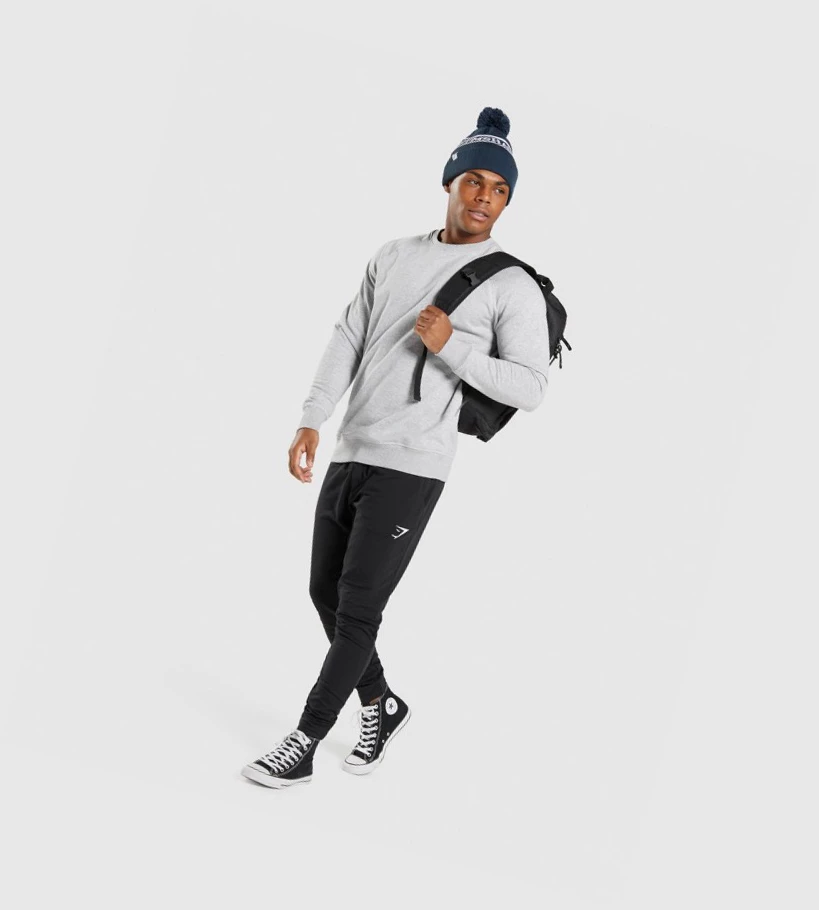 Gymshark New Era Tab Beanie Miesten Headband Sininen | HNEICT164