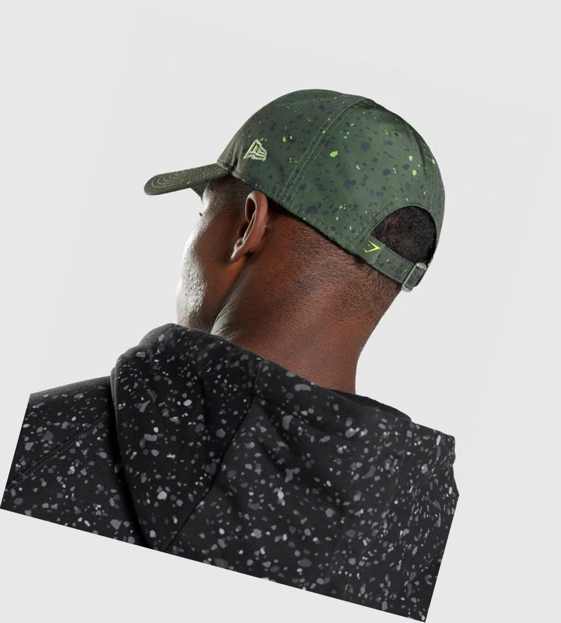 Gymshark New Era Universe Print Miesten Headband Vihreä Valkoinen | CXWZYF249